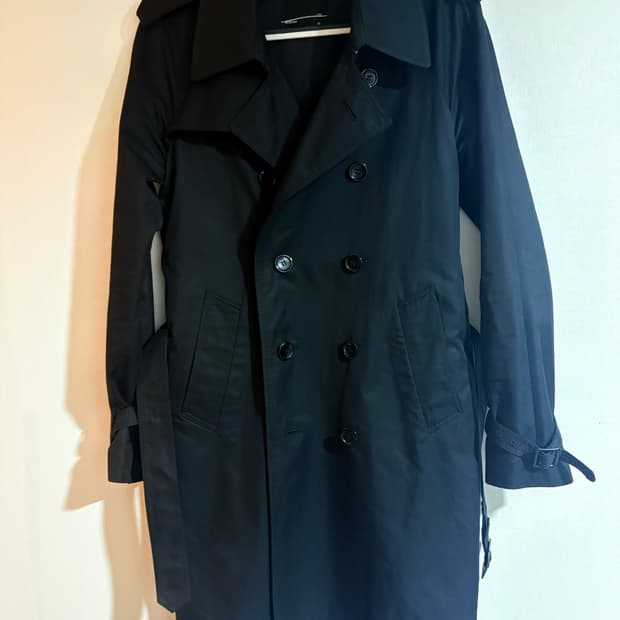 라드 뮤지션 트렌치 코트 블랙