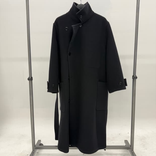 르메르 25fw 랩코트 블랙 S