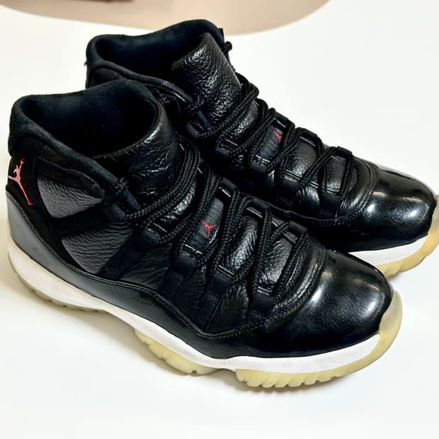 나이키 에어 조던 11 레트로 72-10 블랙 260mm