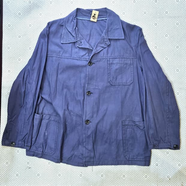 90s French Work Jacket