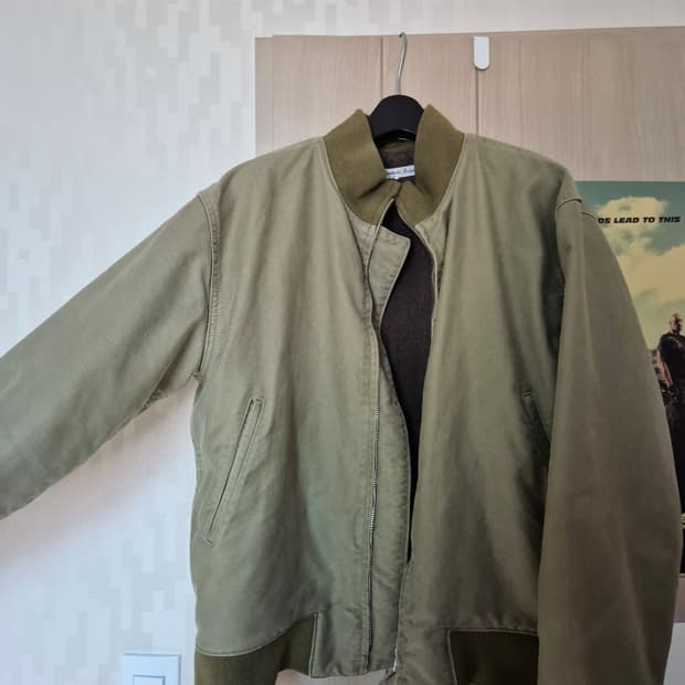 데일리 워드로브 인더스트리 면직 자켓