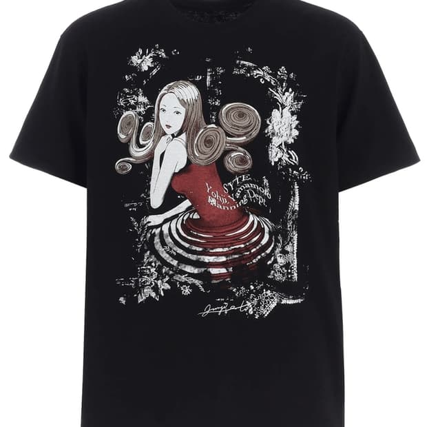 요지야마모토 x 이토준지 티셔츠