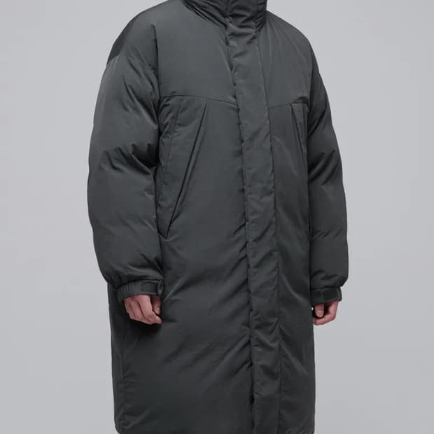 [XL]무신사 스탠다드 몬스터 다운파카 건메탈