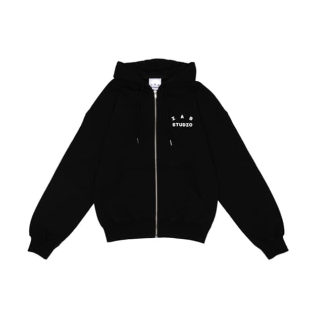 [XL] 아이앱 스튜디오 후드 집업 블랙 새제품