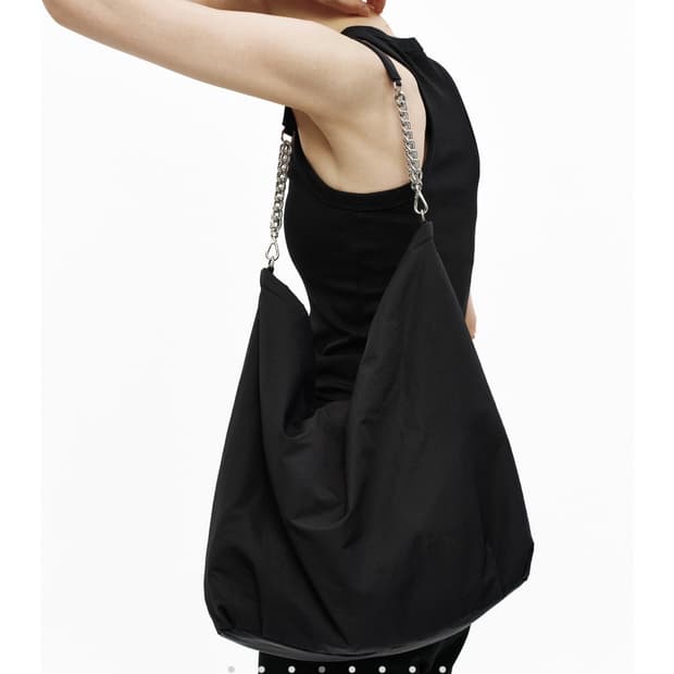 포센 체인 숄더백
