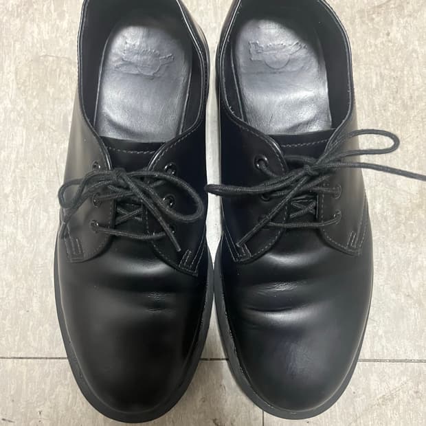 닥터마틴 1461 모노 블랙 더비슈즈 250