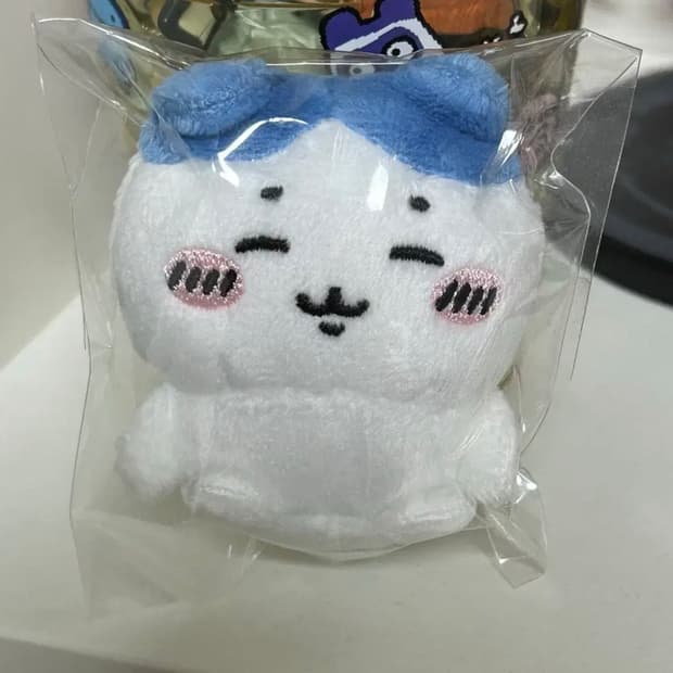 [새상품] 치이카와 하치와레 눈웃음 인형 누이