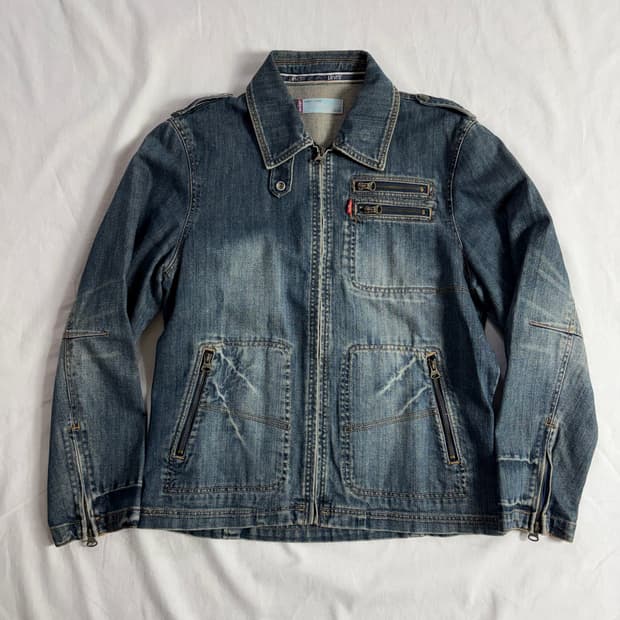 Levis 리바이스 이폴릿 워싱 데님자켓 L