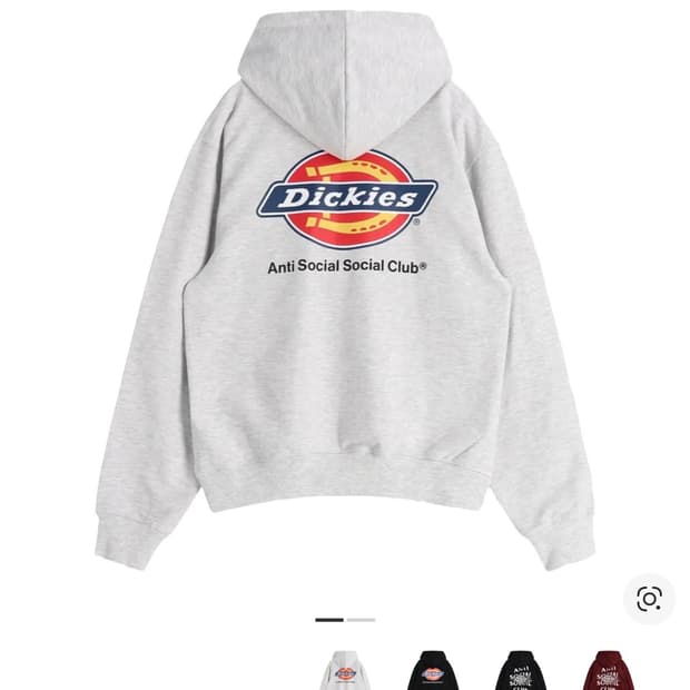 디키즈 안티소셜클럽 후드 L