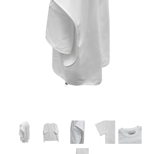 Piece wing T shirt