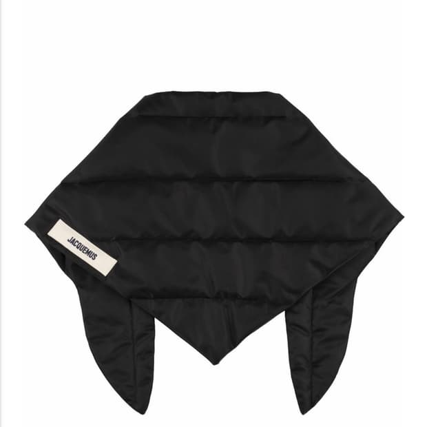 (자크뮈스) 르 반다나 카풀로 패디드 반다나 블랙