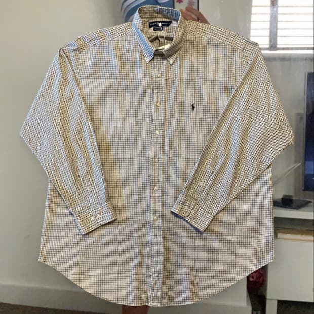 폴로랄프로렌 체크 셔츠 (Man 2XL)