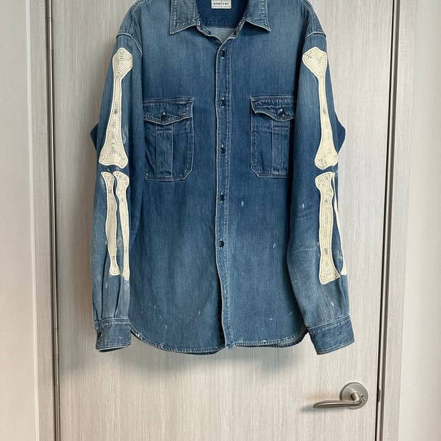 캐피탈 본 데님 셔츠