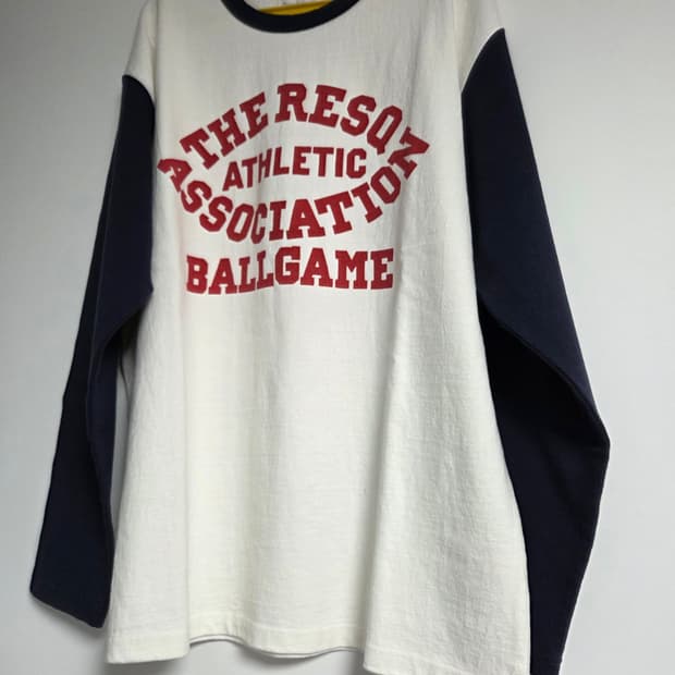 [M] 더레스큐 볼게임 더그아웃 롱슬리브