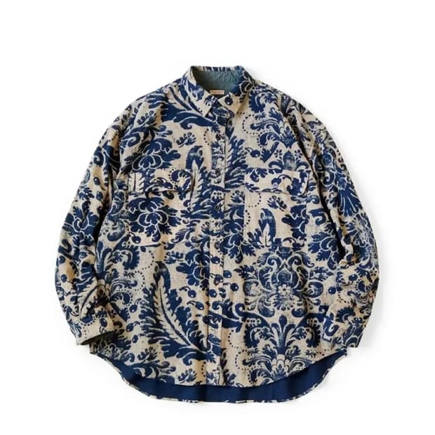 캐피탈 다마스크 셔츠 3size