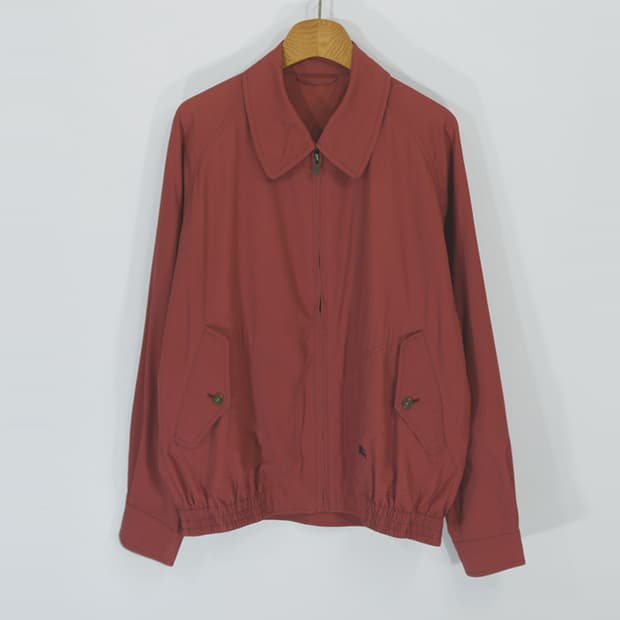 90s Burberrys 빈티지집업블루종자켓