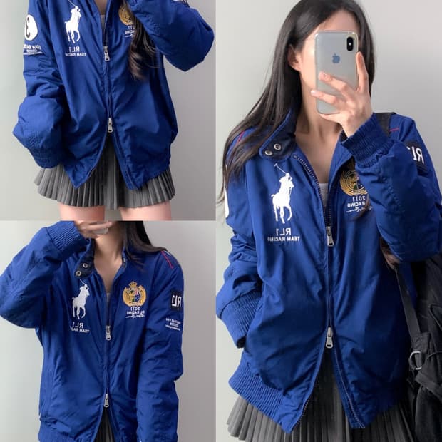 폴로 빅포니 레이싱 자켓