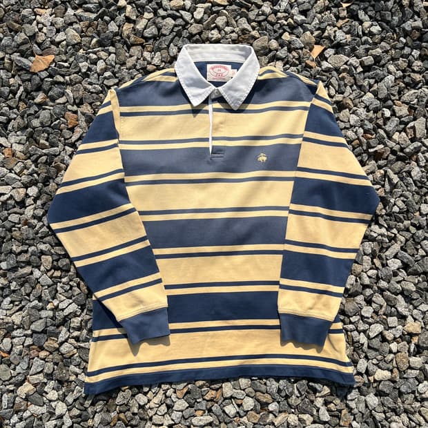 브룩스브라더스 빈티지 럭비셔츠 (실측확인)