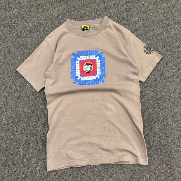 S)90’s X-LARGE 빈티지 프린팅 반팔 티셔츠