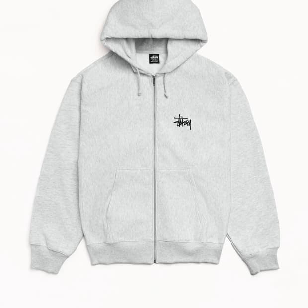 스투시 재팬 BASIC STÜSSY ZIP HOODIE 
