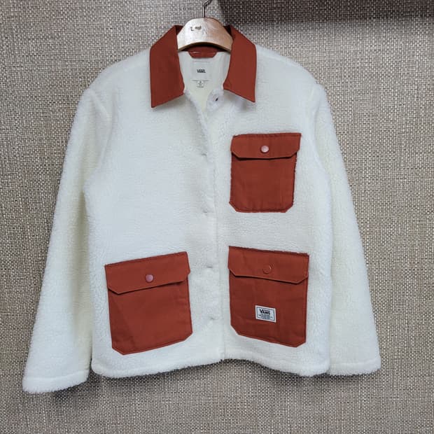 M 100사이즈 반스 플리스 자켓 후리스 VANS