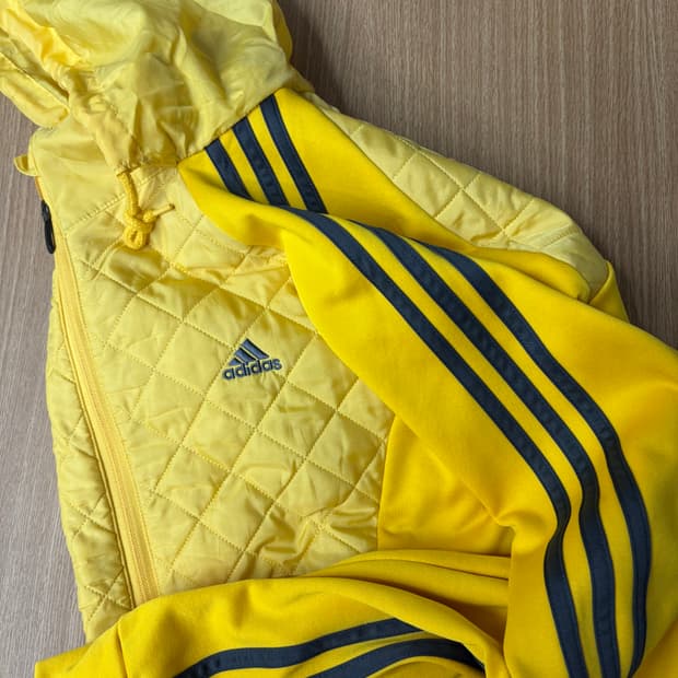 아디다스 00s 바나나🍌퀼팅 져지