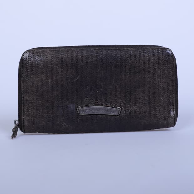 OS / Chrome Hearts 크롬하츠 펀칭 레더 장지갑