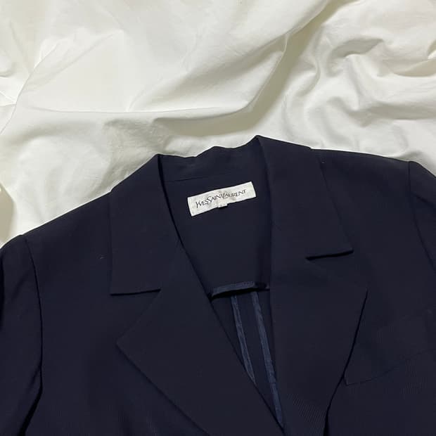 빈티지 ) ysl 입생로랑 하트단추 자켓