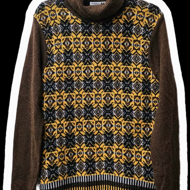 유니클로 jw앤더슨 울 니트 m