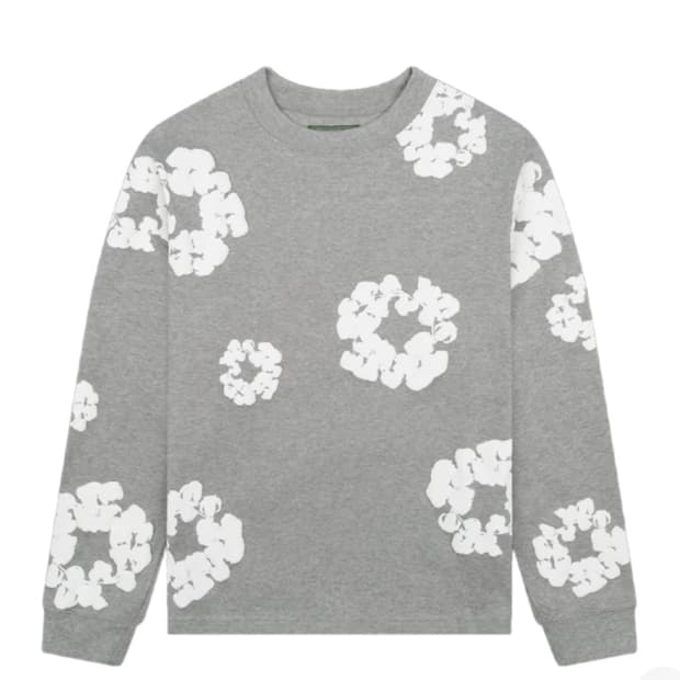 데님티어스 롱슬리브 그레이 M size