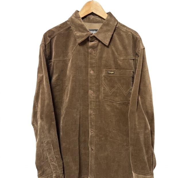 [WRANGLER] wrangler 코듀로이 웨스턴 셔츠