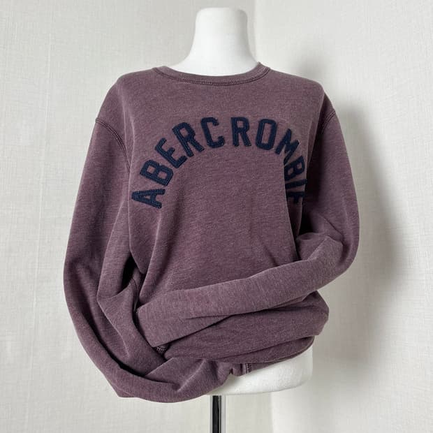 아베크롬비 로즈브라운 맨투맨