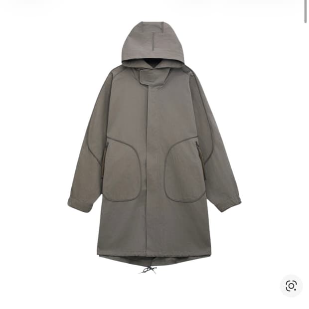 산산기어 x 롤 타곤 필드 점퍼 그레이