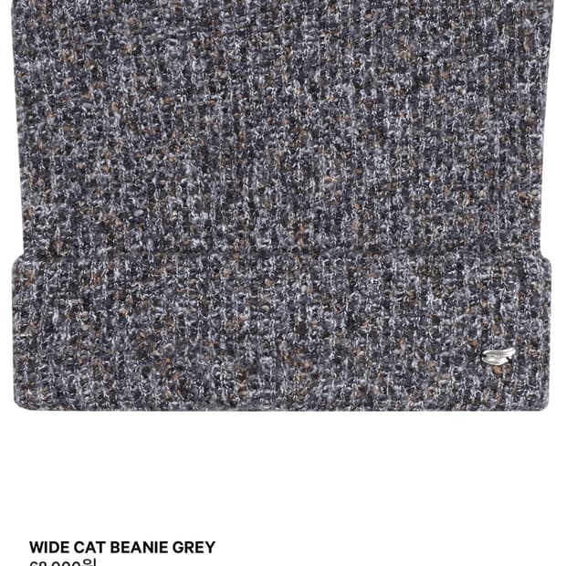 코이세이오 와이드 캣 비니 그레이