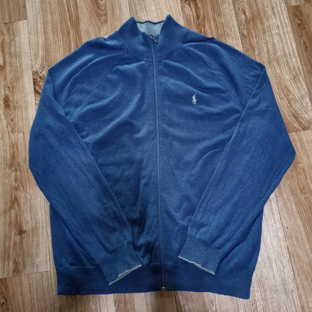 폴로 랄프로렌 집업 XL 블루