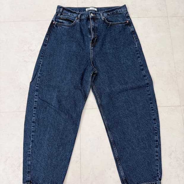 [32] 1회착 자라 zara 벌룬핏 데님팬츠