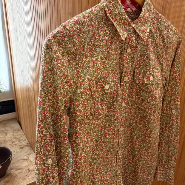 Talbots Flower Shirt