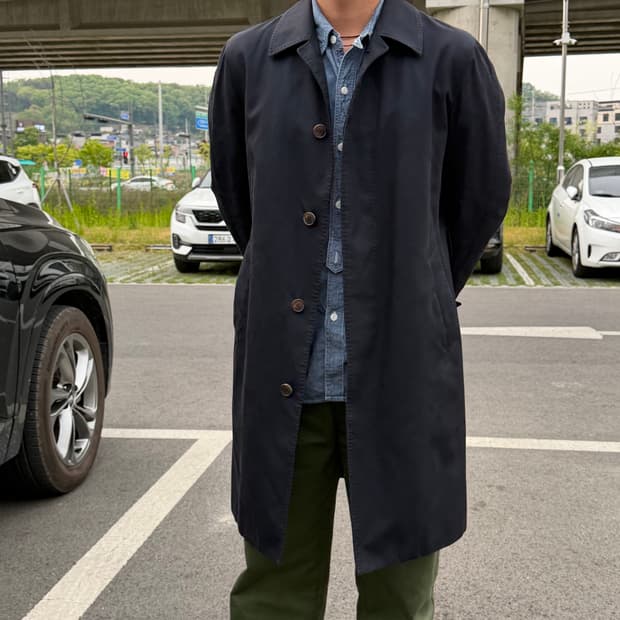 닥스 개버딘 맥코트