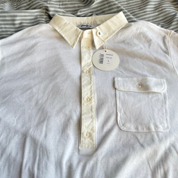 [gimaguas 기마구아스] Tristan 롱슬리브 폴로 셔츠 L