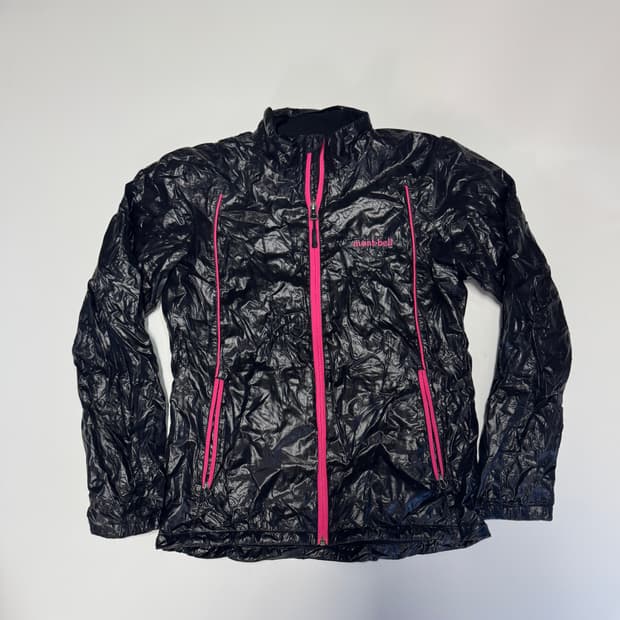 여성 몽벨 mont-bell 나일론 고프코어 바람막이 s