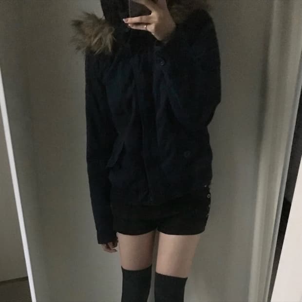 아베크롬비 울프죠 후드 자켓