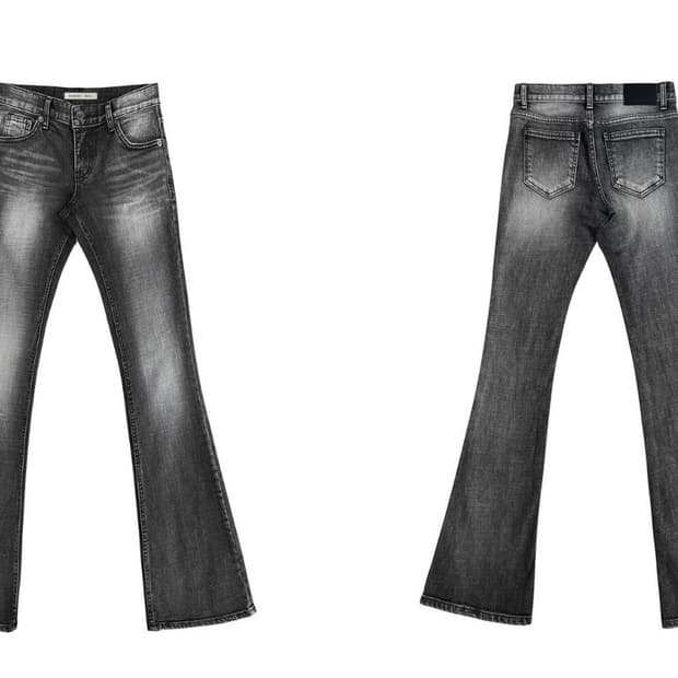 보헤미안 서울 부츠컷 데님 팬츠