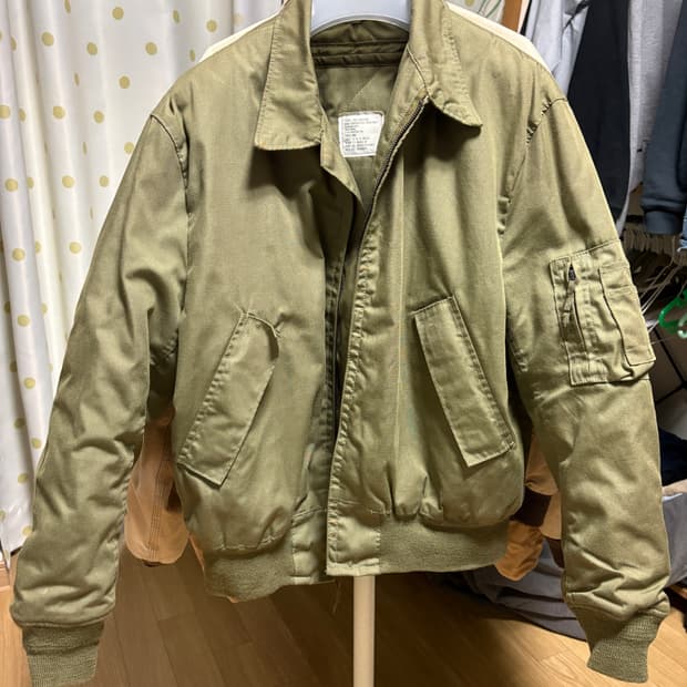 80s cvc 탱커 자켓 L-L 라지-롱