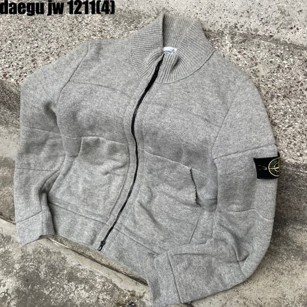 스톤아일랜드 니트 집업 자켓 L 100