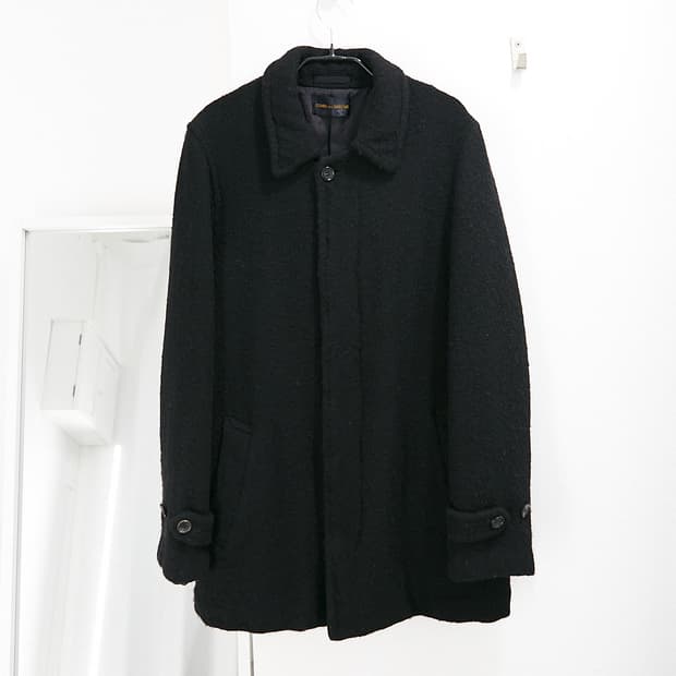 Boiled Wool Short Coat
