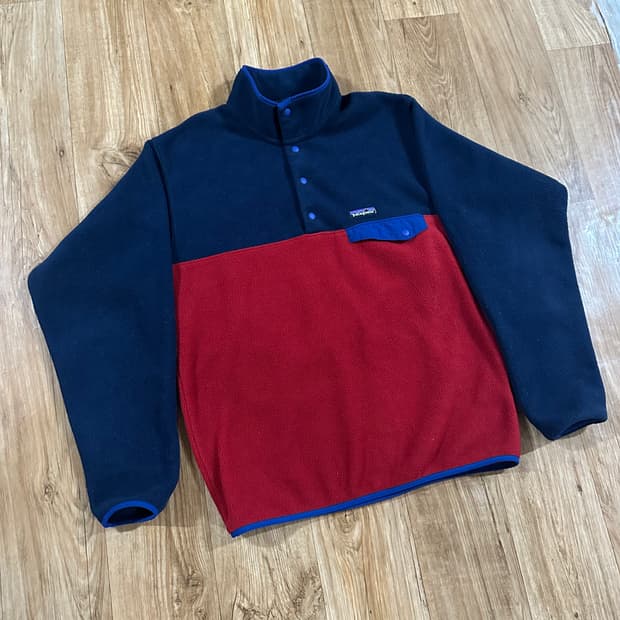 파타고니아 신칠라 네이비 레드(정품)