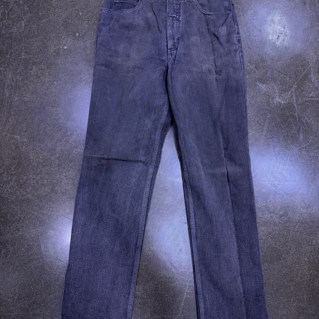 게스 00's 코리아탭 빈티지 그레이 워싱 데님팬츠 30