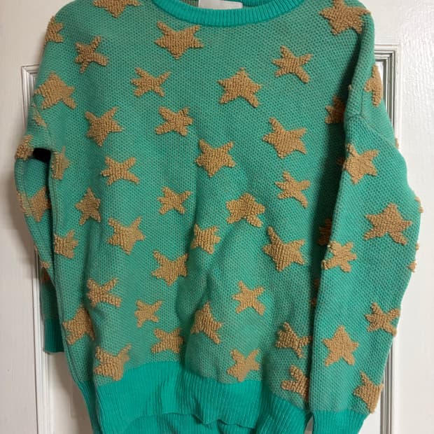 빈티지 스타 니트 