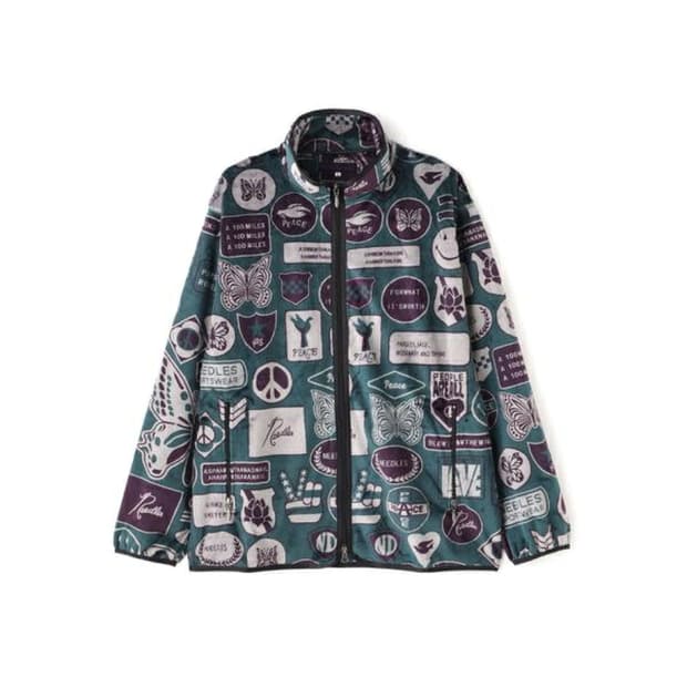 Needles 니들스 니들즈 패치워크 파이핑 후리스 자켓
