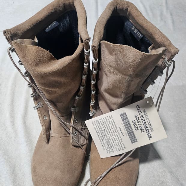 미군오리지날 베르빌사 고어텍스 컴뱃부츠신품 